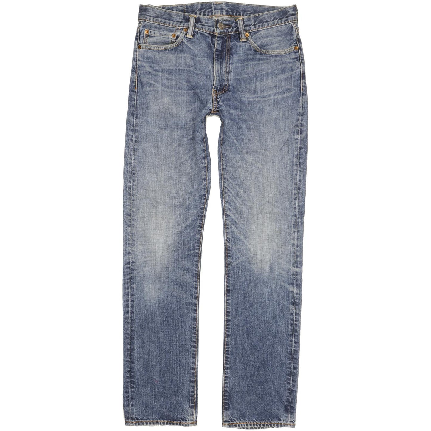 Levi's 513 Men Blue Straight Regular Jeans W32 L33