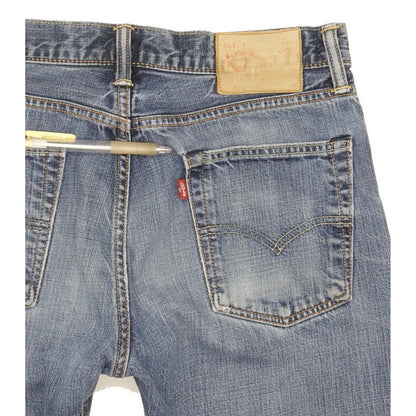 Levi's 513 Men Blue Straight Regular Jeans W32 L33