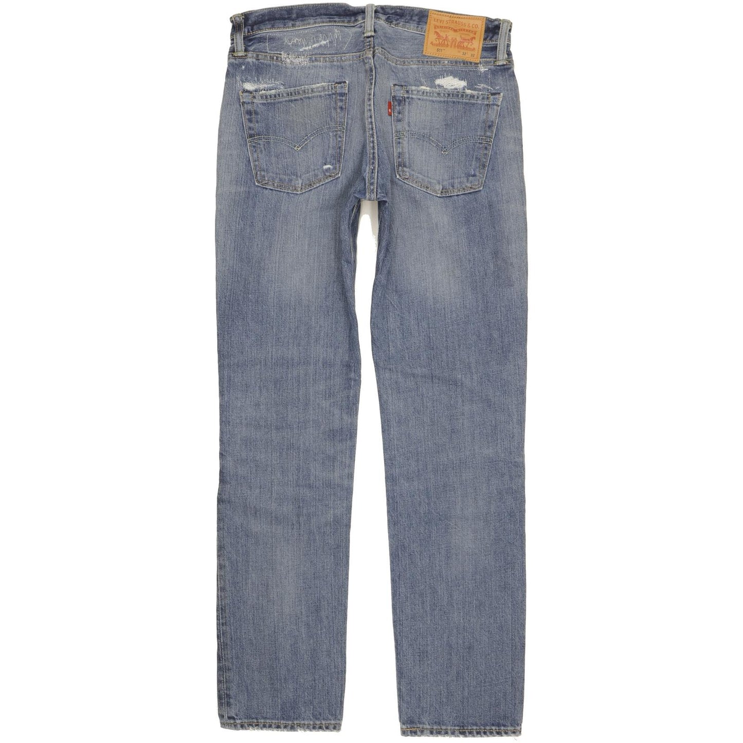 Levi's 511 Men Blue Straight Slim Jeans W32 L32