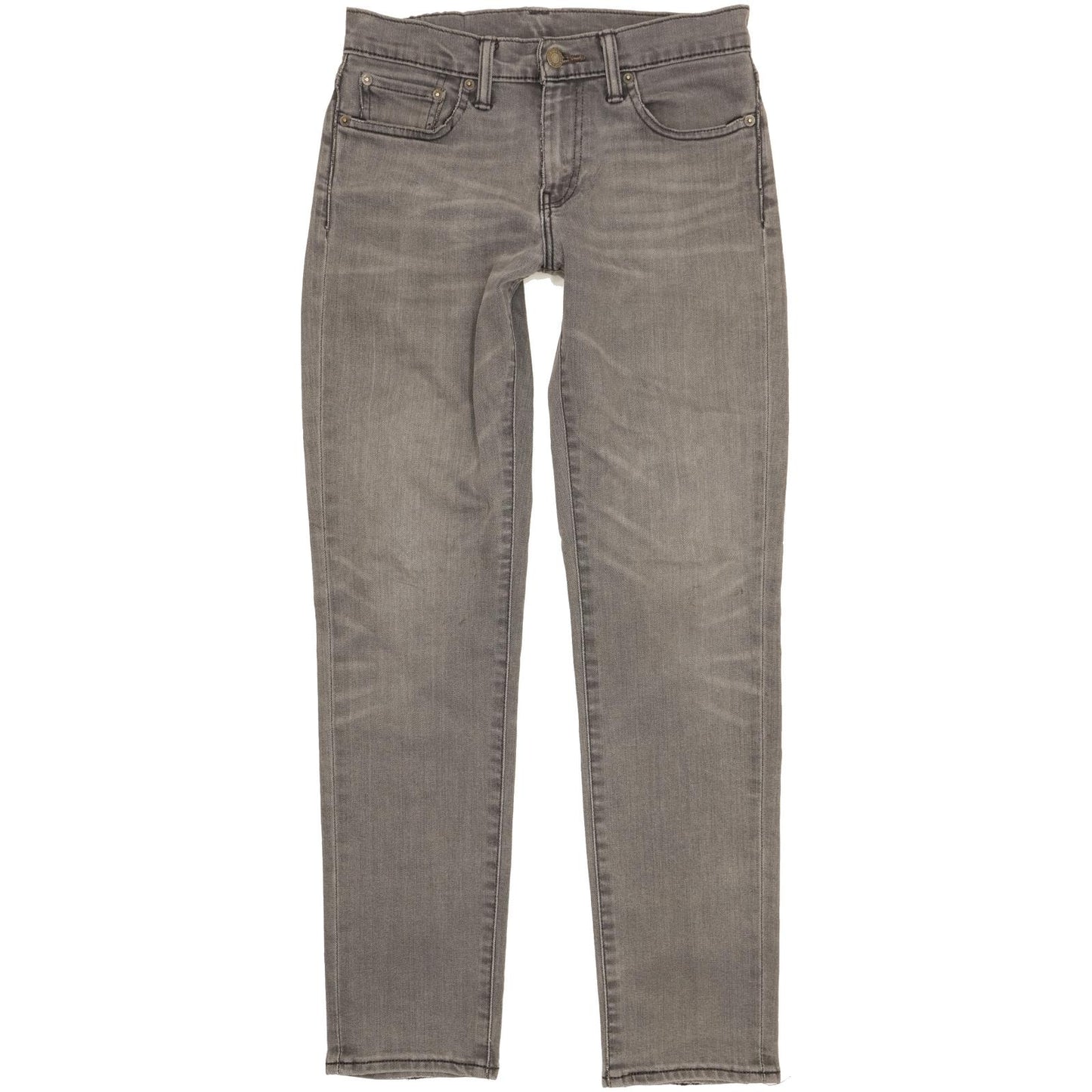 Levi's 511 Men Grey Straight Slim Stretch Jeans W29 L31
