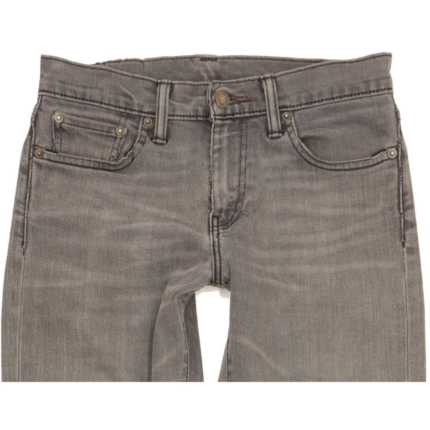 Levi's 511 Men Grey Straight Slim Stretch Jeans W29 L31