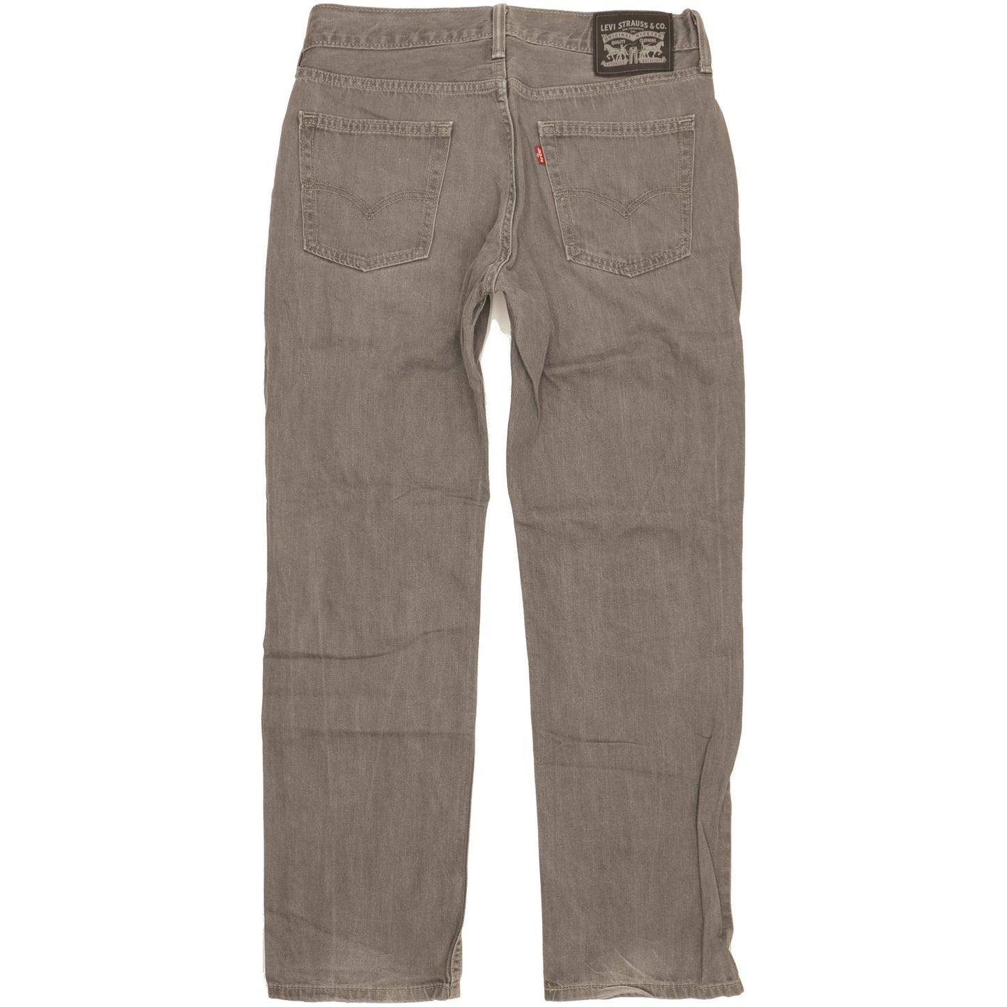 Levi's 514 Men Grey Straight Slim Jeans W33 L30