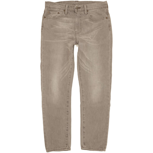 Levi's Men Grey Straight Regular Stretch Jeans W30 L29