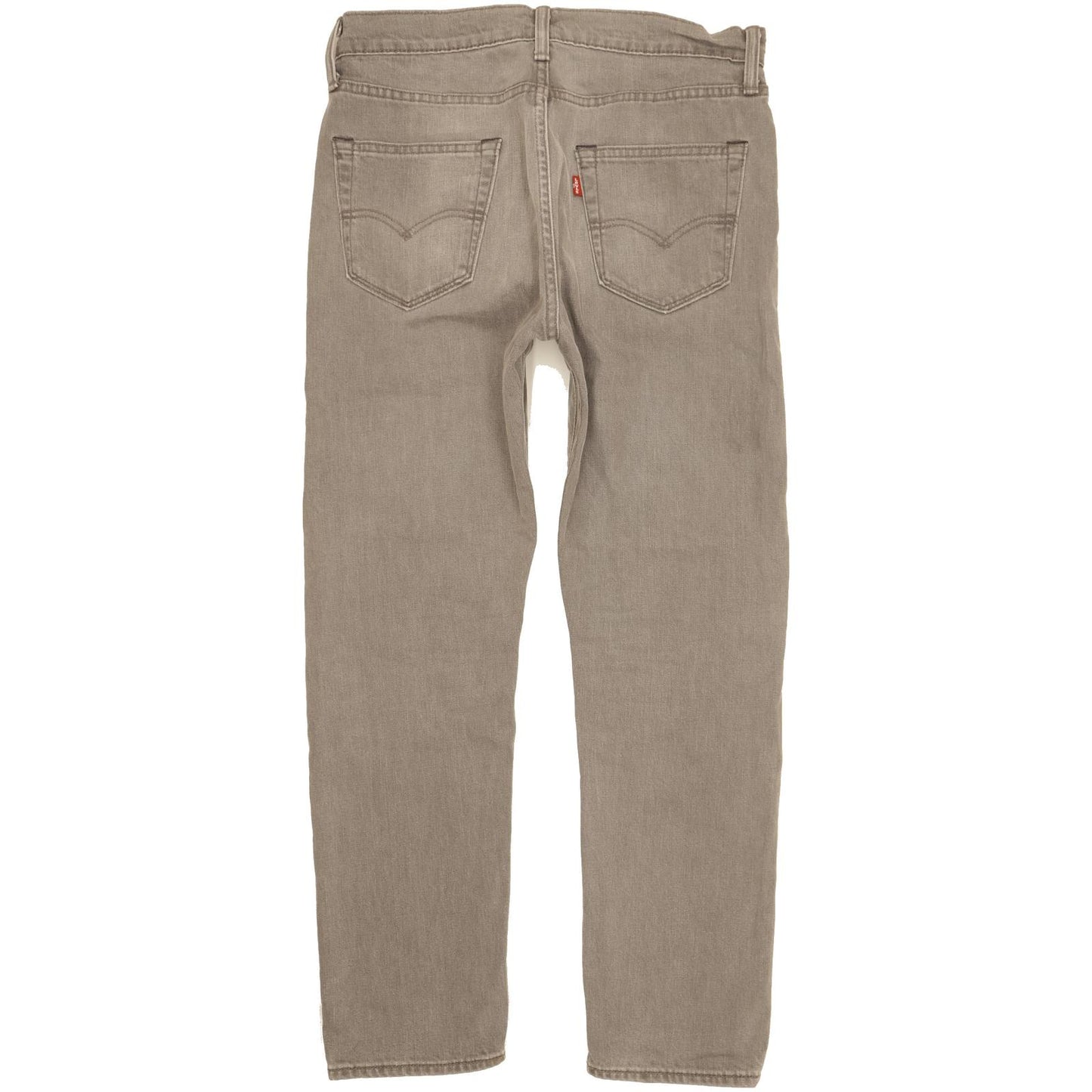 Levi's Men Grey Straight Regular Stretch Jeans W30 L29