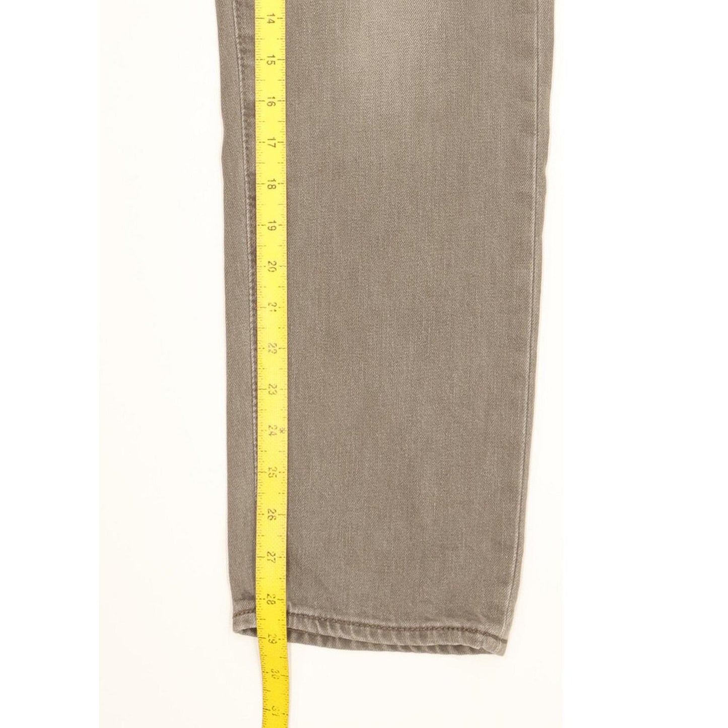 Levi's Men Grey Straight Regular Stretch Jeans W30 L29