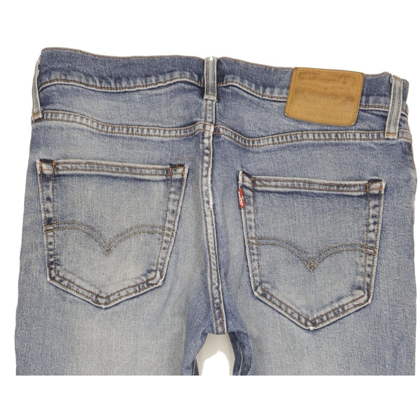 Levi's 511 Men Blue Straight Slim Stretch Jeans W32 L31