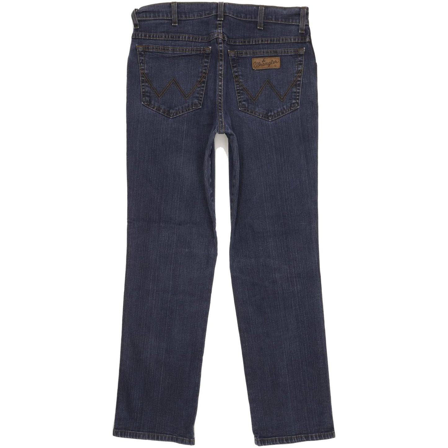 Wrangler Texas Men Blue Straight Regular Stretch Jeans W34 L30