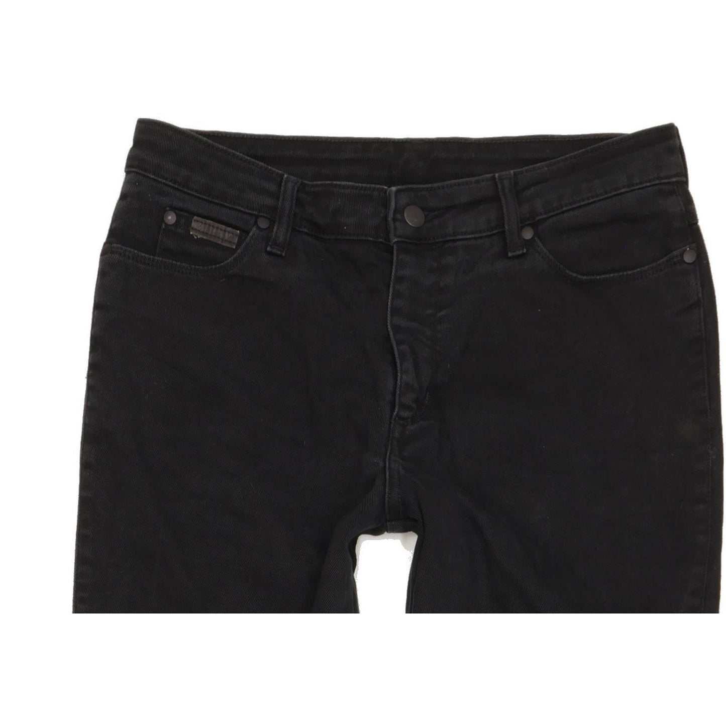 Wrangler Men Black Bootcut Regular Stretch Jeans W32 L30