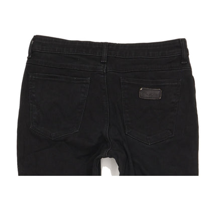Wrangler Men Black Bootcut Regular Stretch Jeans W32 L30