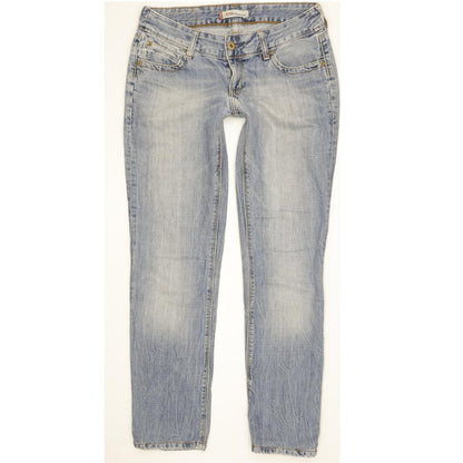 Levi's 570 Women Blue Straight Slim Jeans W29 L30