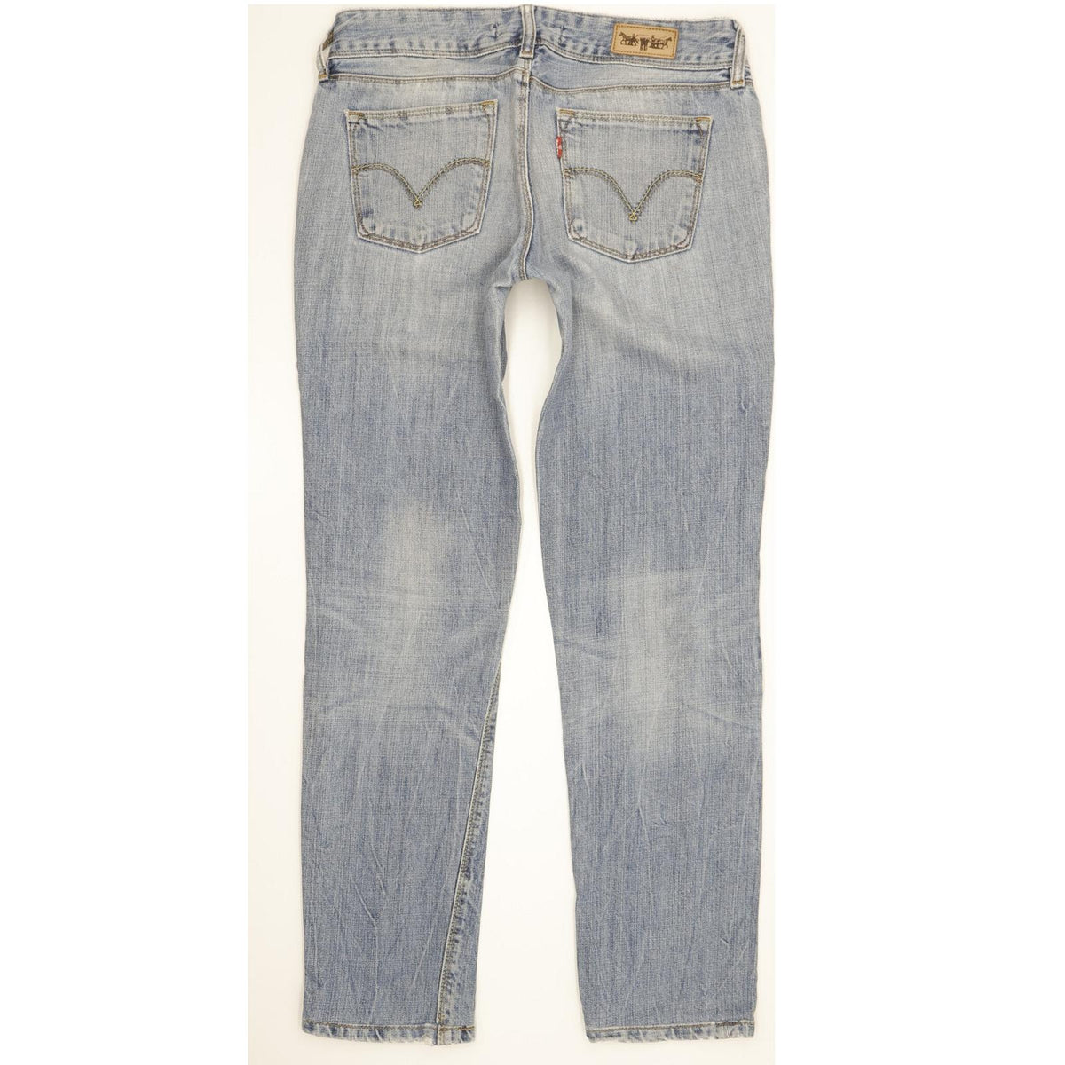 Levi's 570 Women Blue Straight Slim Jeans W29 L30