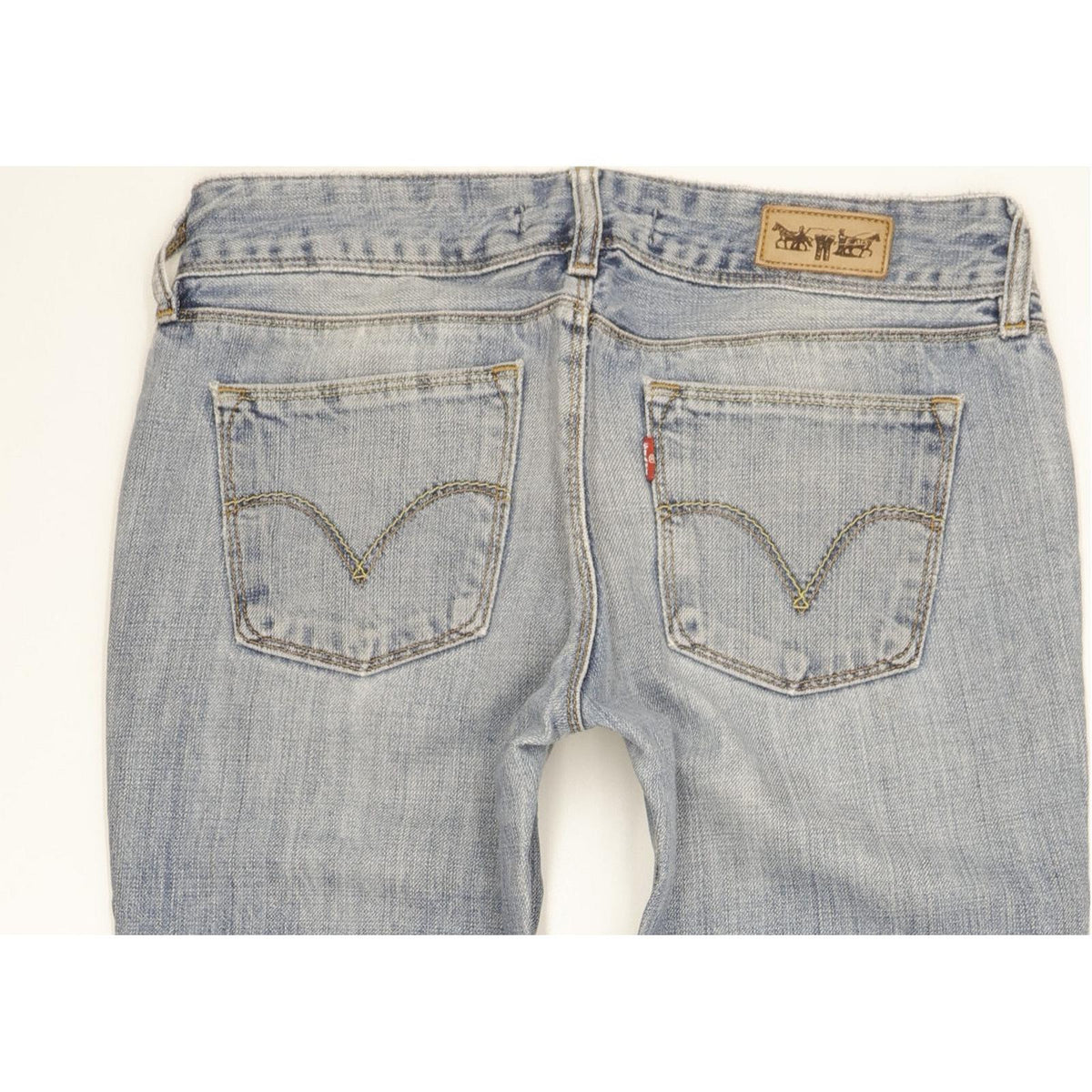 Levi's 570 Women Blue Straight Slim Jeans W29 L30