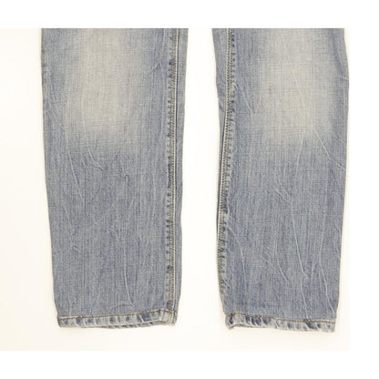 Levi's 570 Women Blue Straight Slim Jeans W29 L30