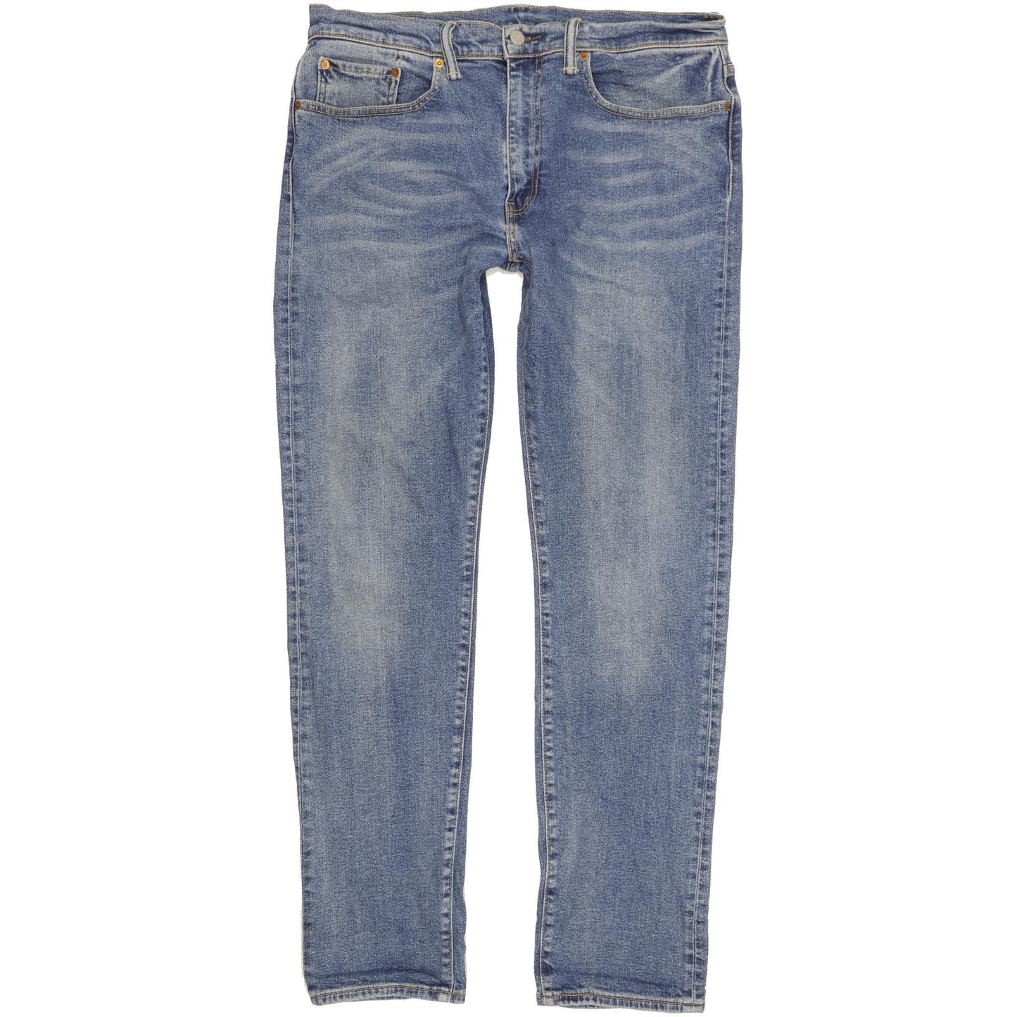 Levi's 502 Men Blue Tapered Regular Stretch Jeans W34 L33
