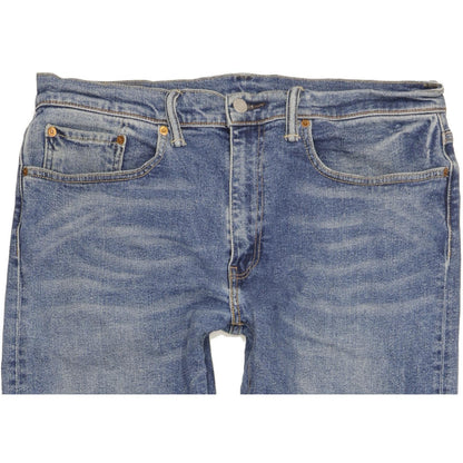 Levi's 502 Men Blue Tapered Regular Stretch Jeans W34 L33