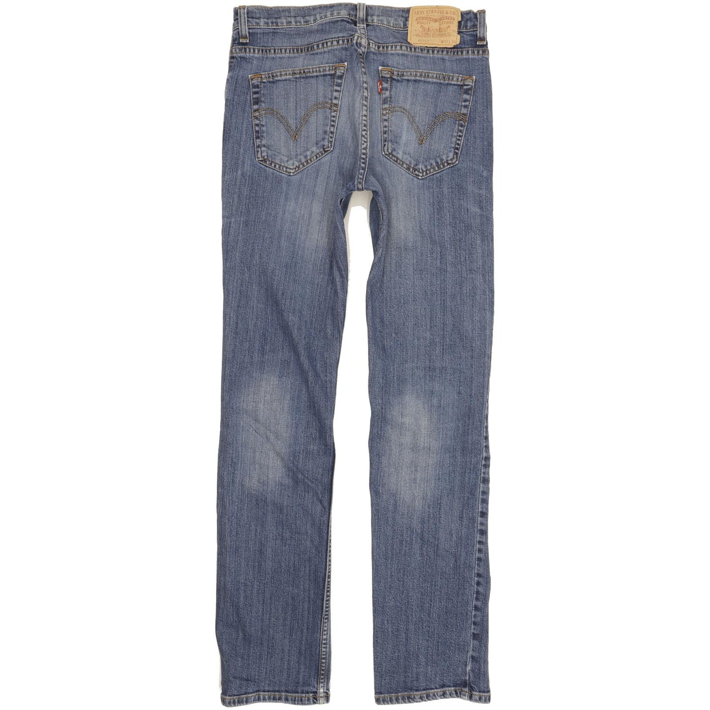 Levi's 753 Men Blue Straight Slim Stretch Jeans W31 L33