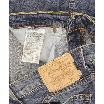 Levi's 753 Men Blue Straight Slim Stretch Jeans W31 L33