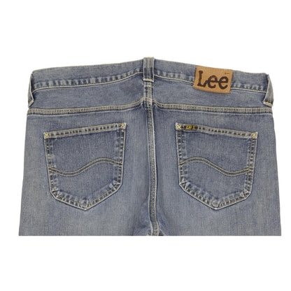 Lee Nash Men Blue Straight Regular Jeans W36 L32