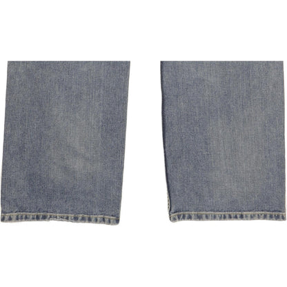 Lee Nash Men Blue Straight Regular Jeans W36 L32