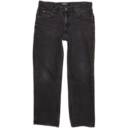 Lee Chicago Men Black Straight Regular Jeans W34 L29