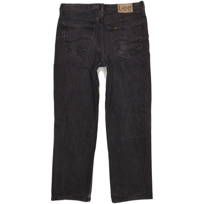Lee Chicago Men Black Straight Regular Jeans W34 L29
