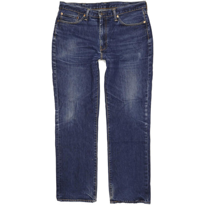 Levi's 514 Men Blue Straight Slim Jeans W38 L34