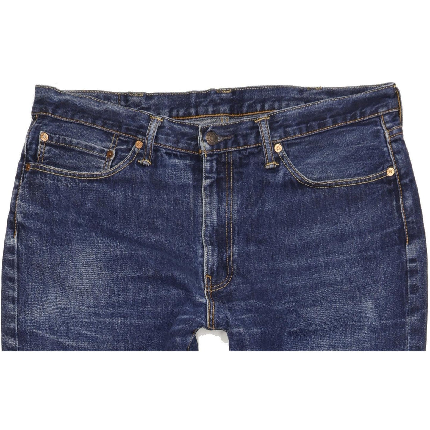 Levi's 514 Men Blue Straight Slim Jeans W38 L34