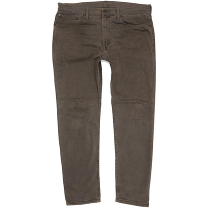 Levi's 502 Men Grey Tapered Regular Stretch Jeans W36 L31