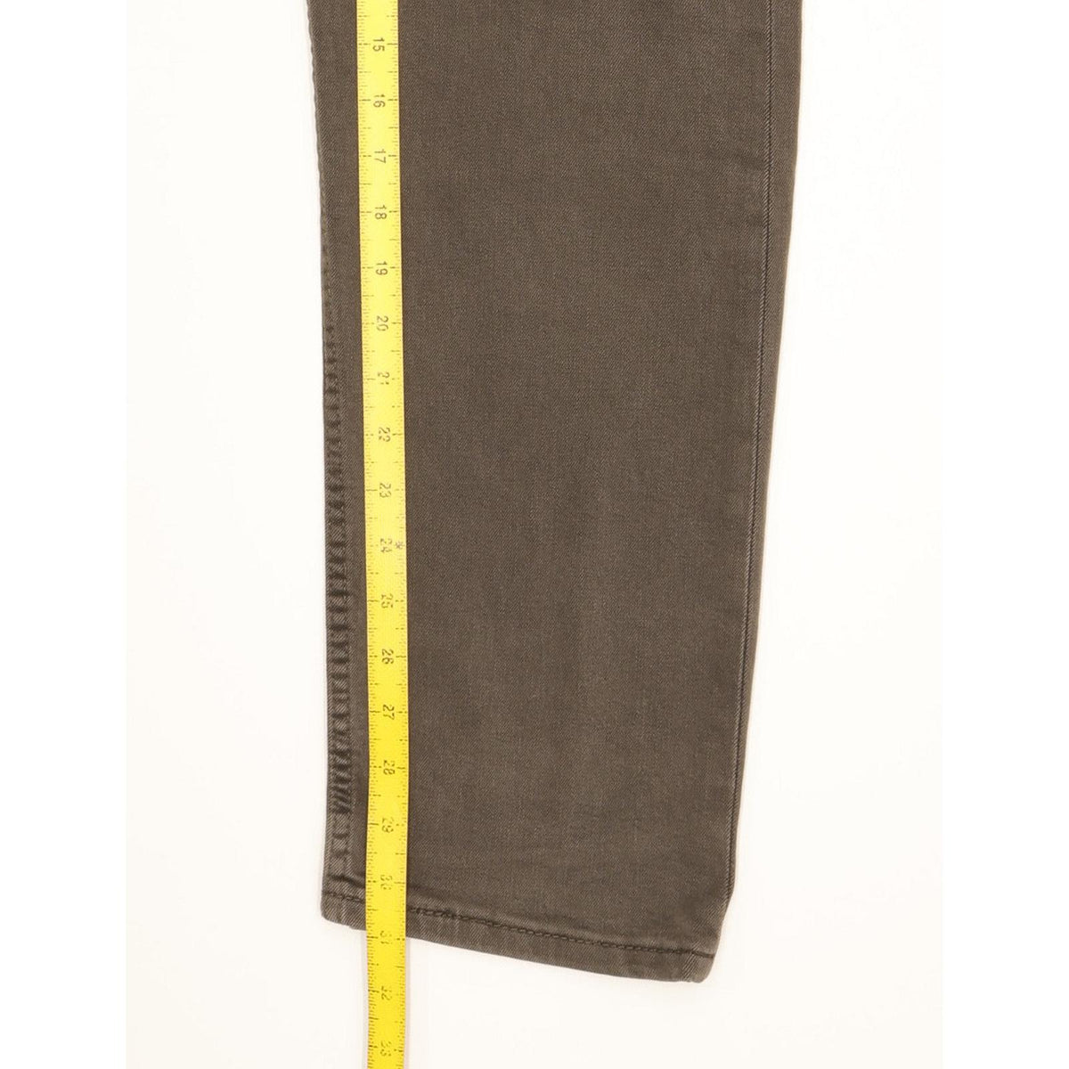 Levi's 502 Men Grey Tapered Regular Stretch Jeans W36 L31