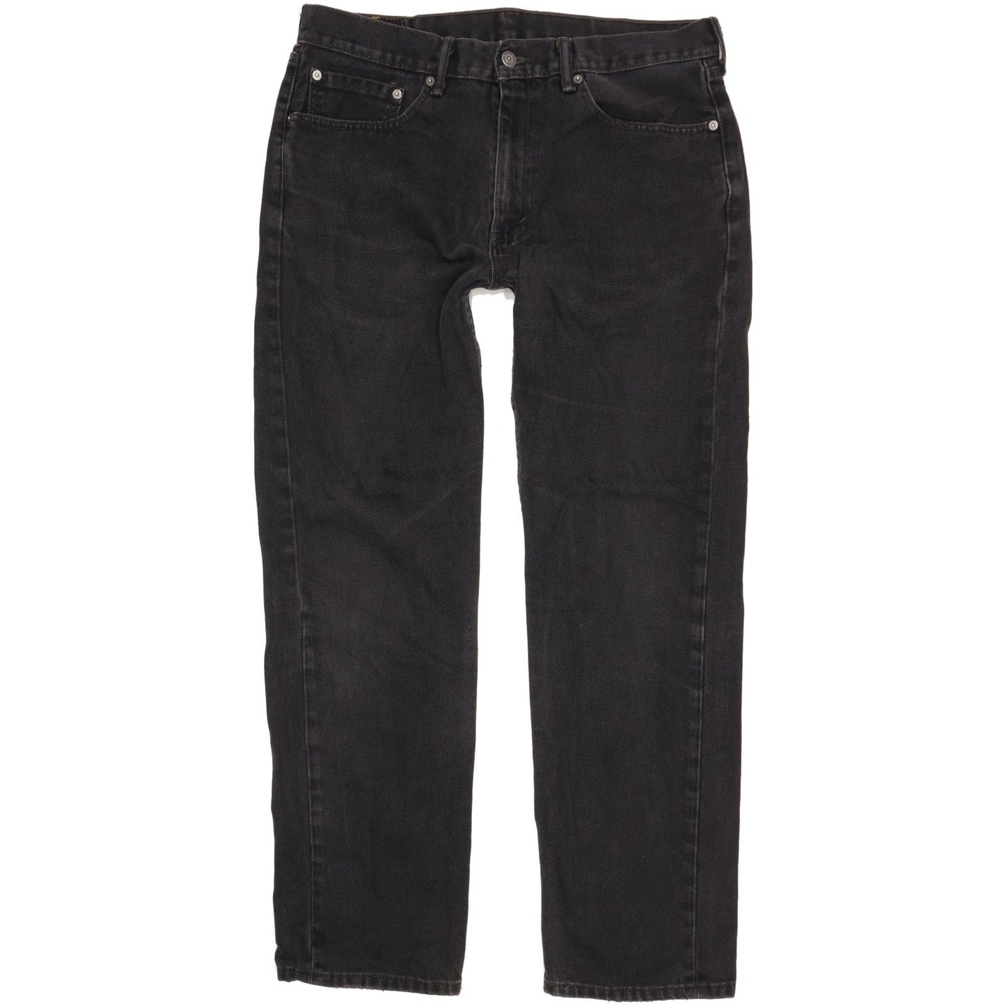 Levi's 505 Men Black Straight Regular Jeans W36 L31