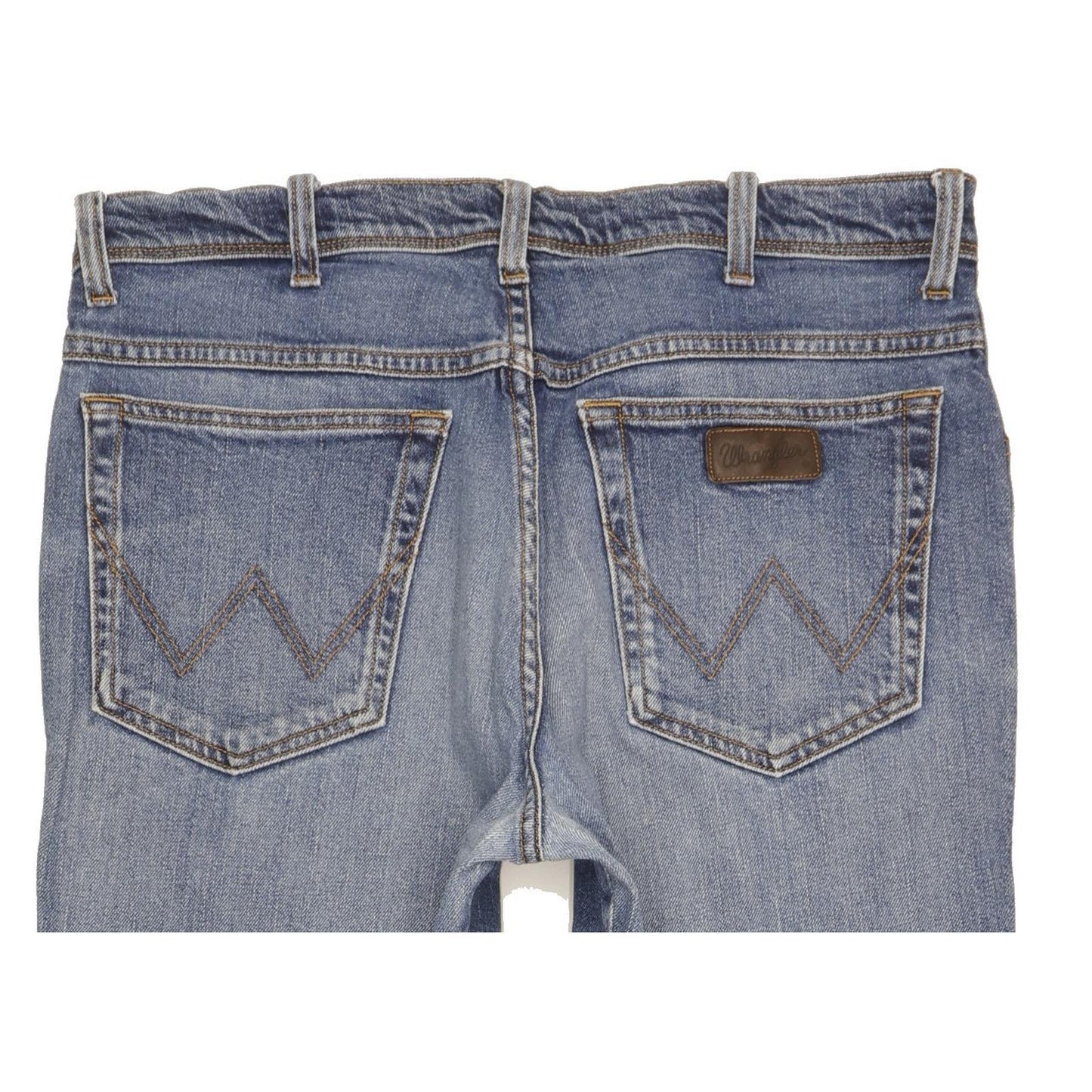 Wrangler Texas Men Blue Straight Regular Stretch Jeans W34 L29