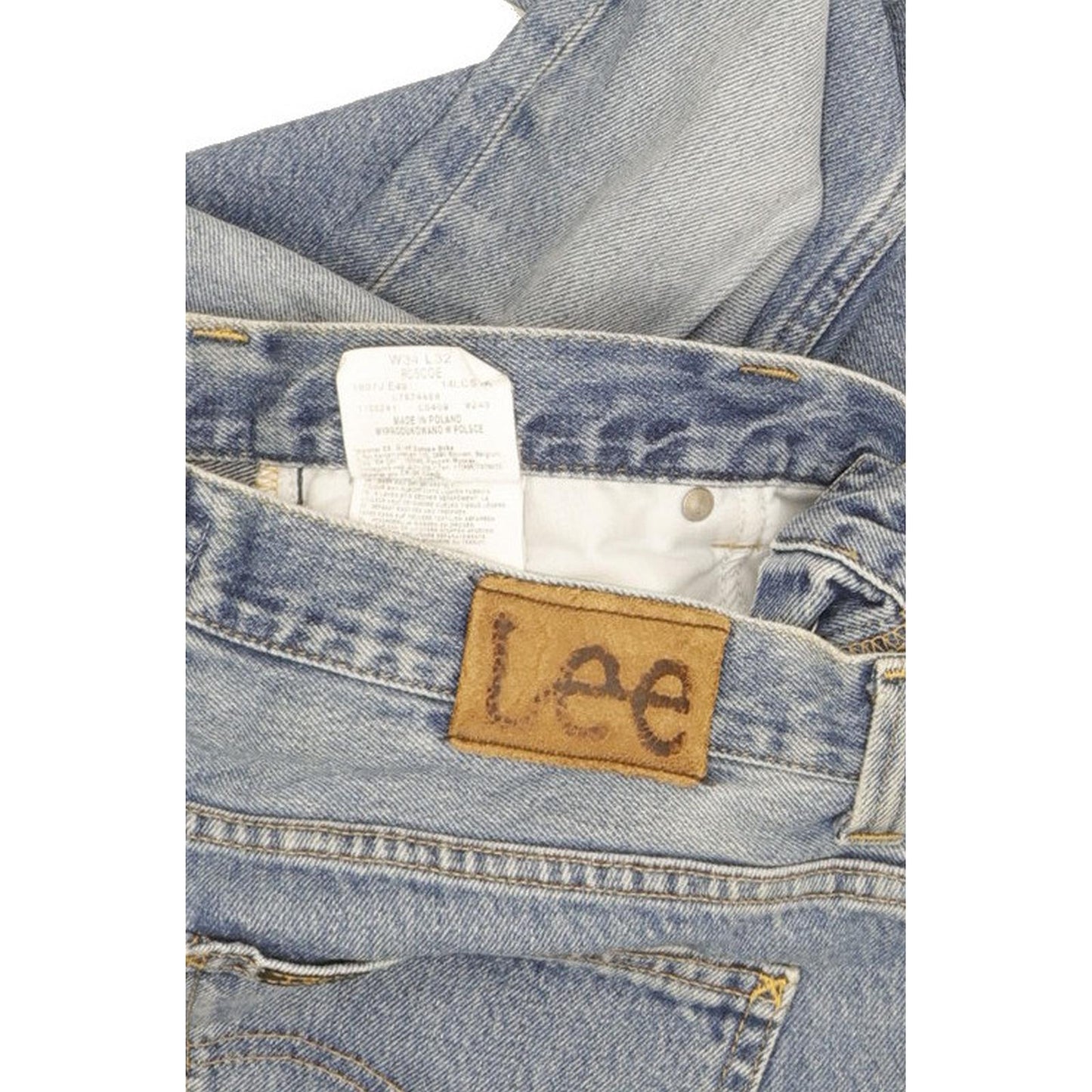 Lee Roscoe Men Blue Bootcut Regular Jeans W34 L32
