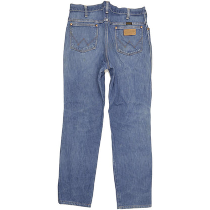 Wrangler Men Blue Straight Regular Jeans W32 L31