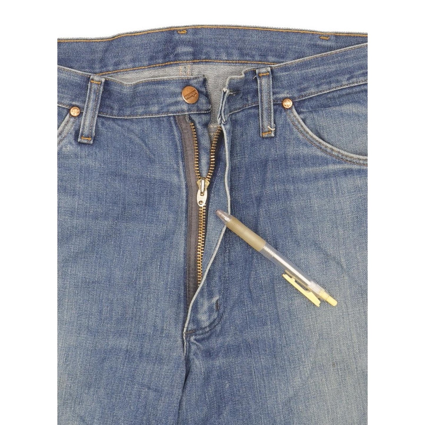 Wrangler Men Blue Straight Regular Jeans W32 L31