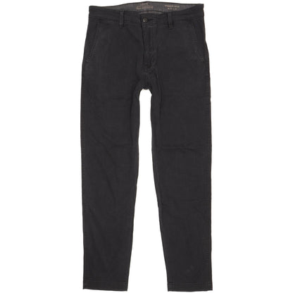 Levi's XX Men Black Tapered Regular Chino Stretch Jeans W33 L31