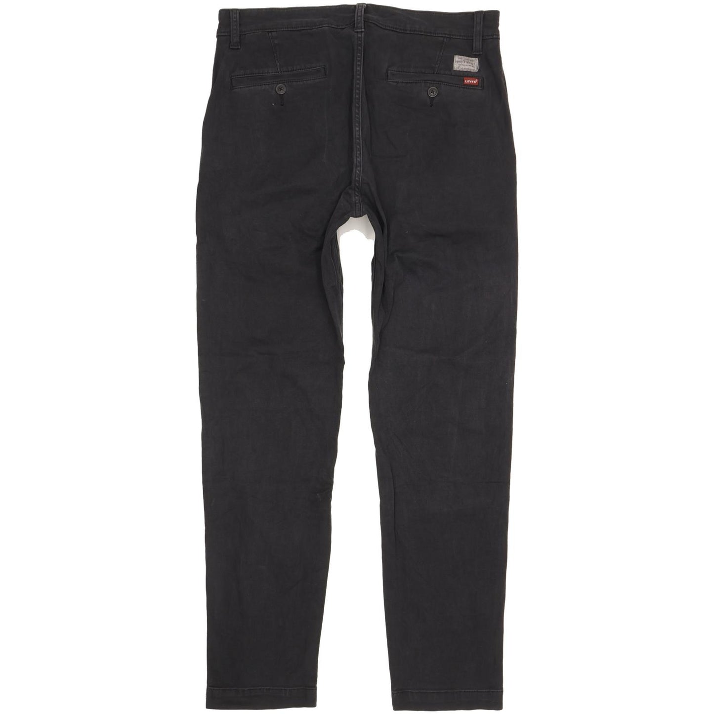 Levi's XX Men Black Tapered Regular Chino Stretch Jeans W33 L31