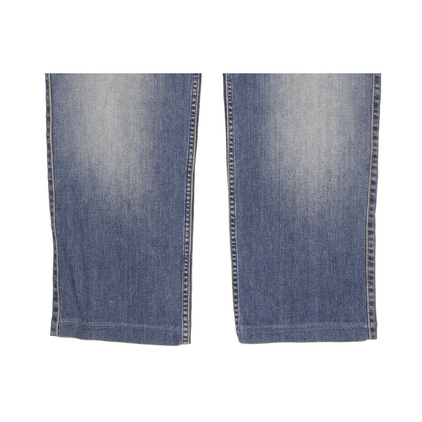 Mustang Tramper Men Blue Straight Slim Stretch Jeans W40 L29