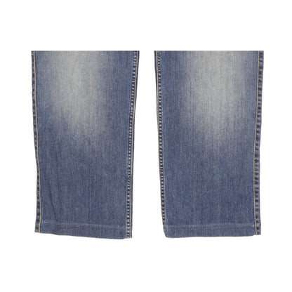 Mustang Tramper Men Blue Straight Slim Stretch Jeans W40 L29