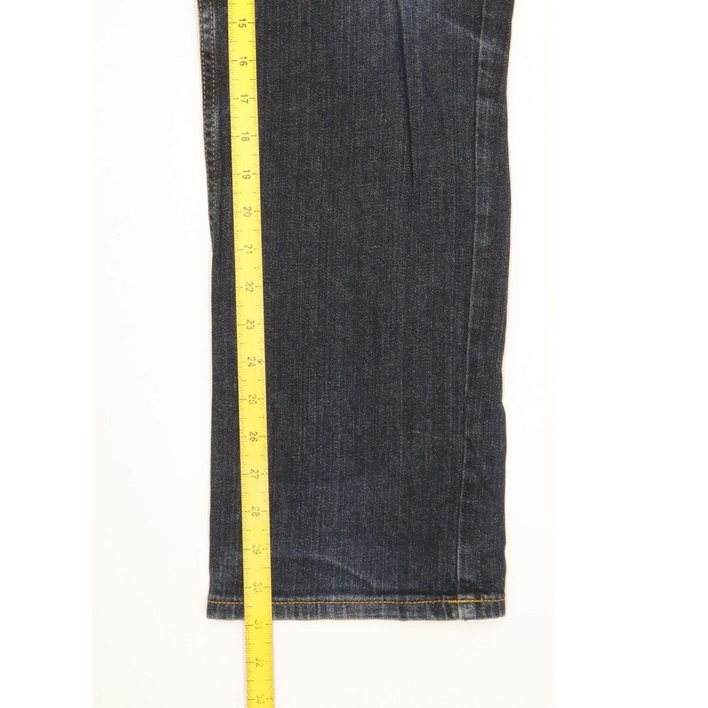 Lee Brooklyn Men Blue Straight Regular Stretch Jeans W38 L31
