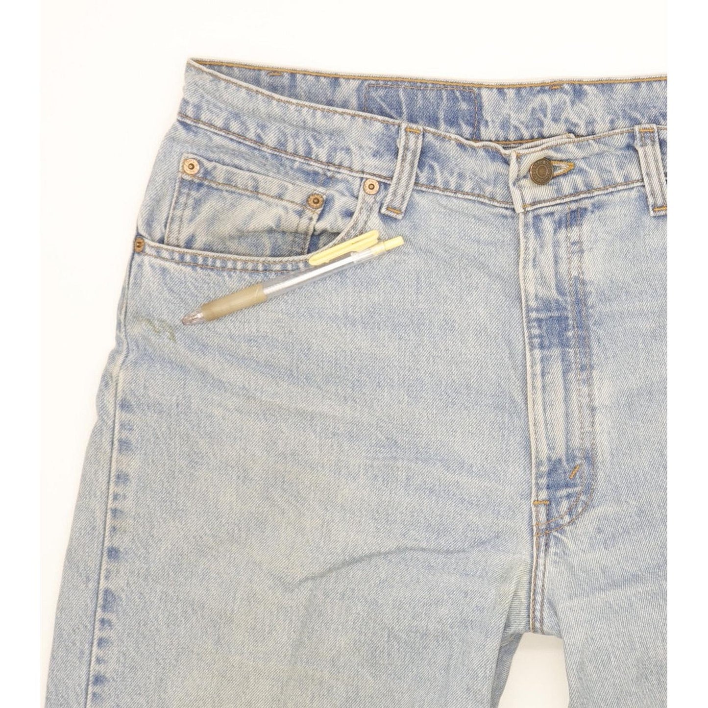 Levi's 550 Made in USA Men Blue Straight Relaxed Jeans W36 L34