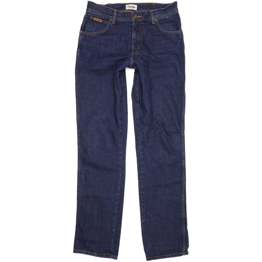 Wrangler Texas Men Blue Straight Regular Jeans W33 L36