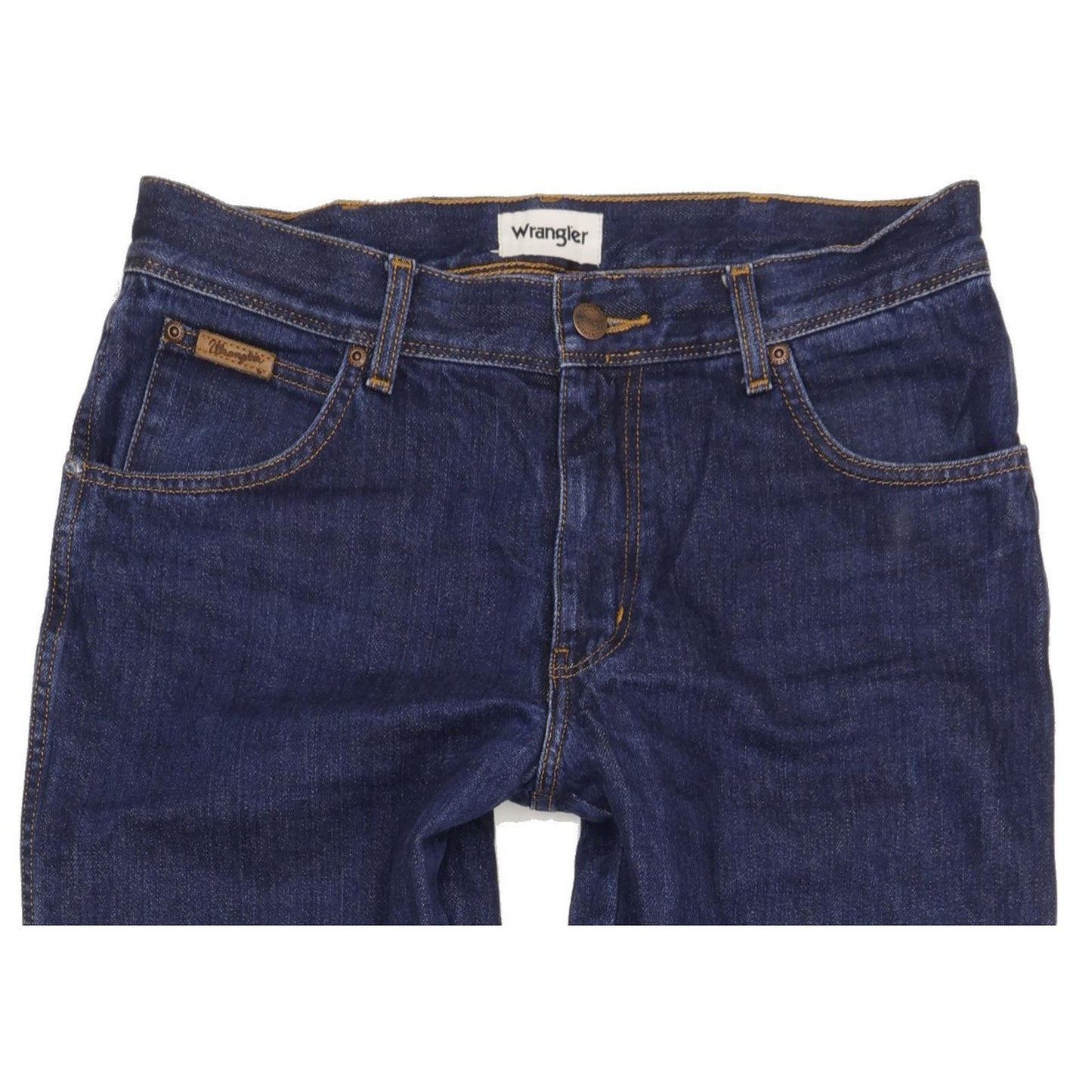 Wrangler Texas Men Blue Straight Regular Jeans W33 L36