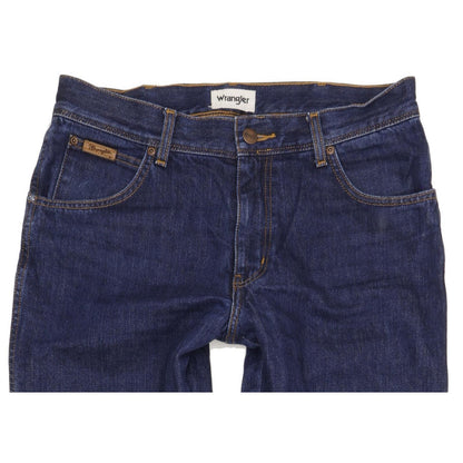 Wrangler Texas Men Blue Straight Regular Jeans W33 L36