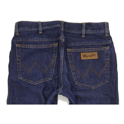 Wrangler Texas Men Blue Straight Regular Jeans W33 L36