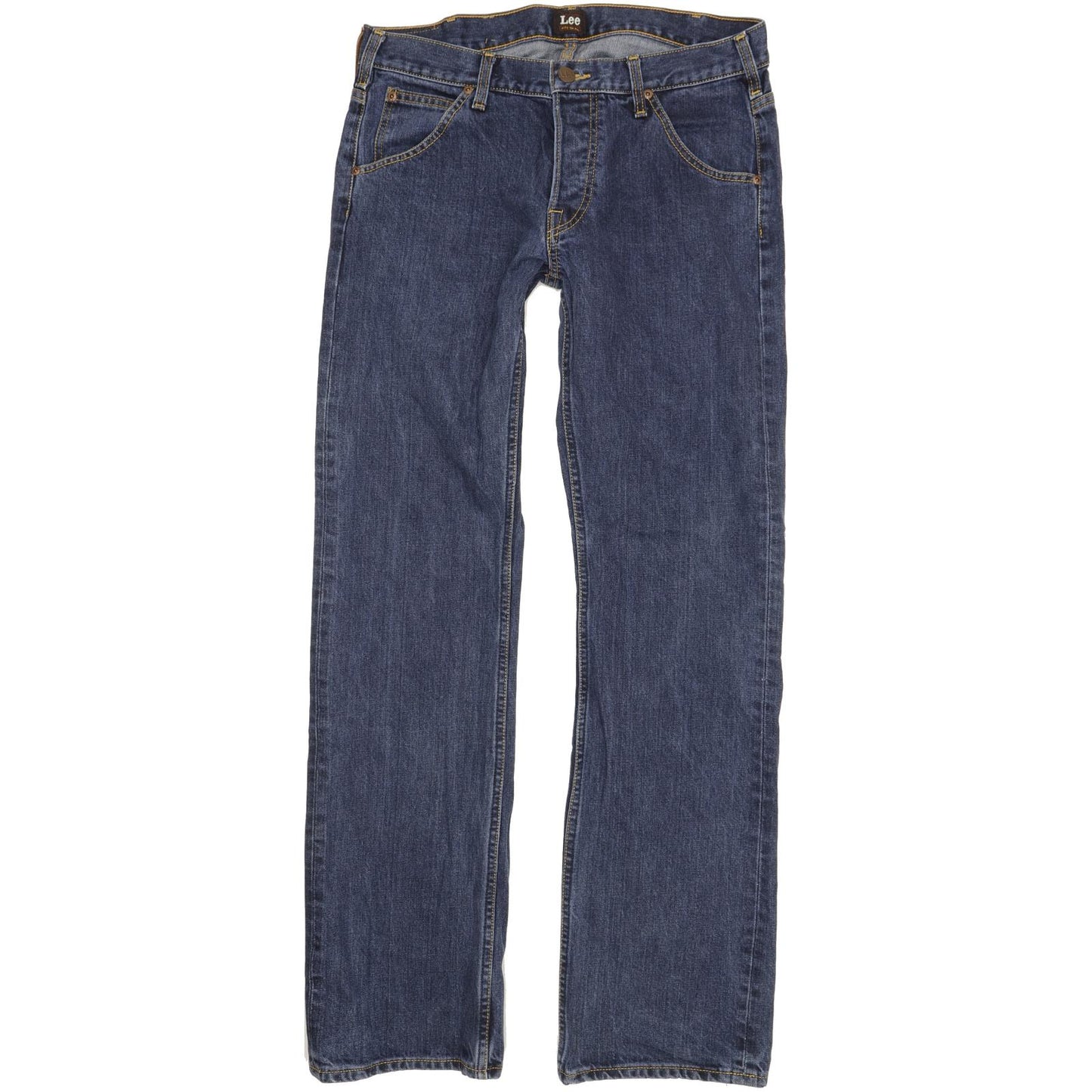 Lee Flint Men Blue Straight Regular Jeans W33 L34