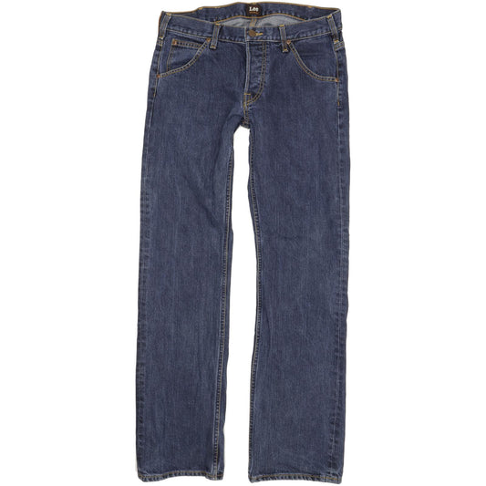 Lee Flint Men Blue Straight Regular Jeans W33 L34