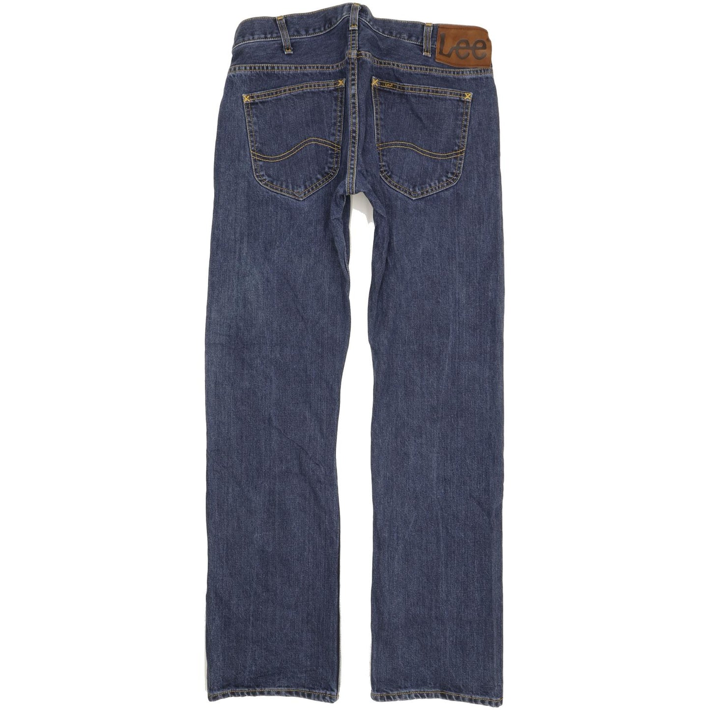Lee Flint Men Blue Straight Regular Jeans W33 L34