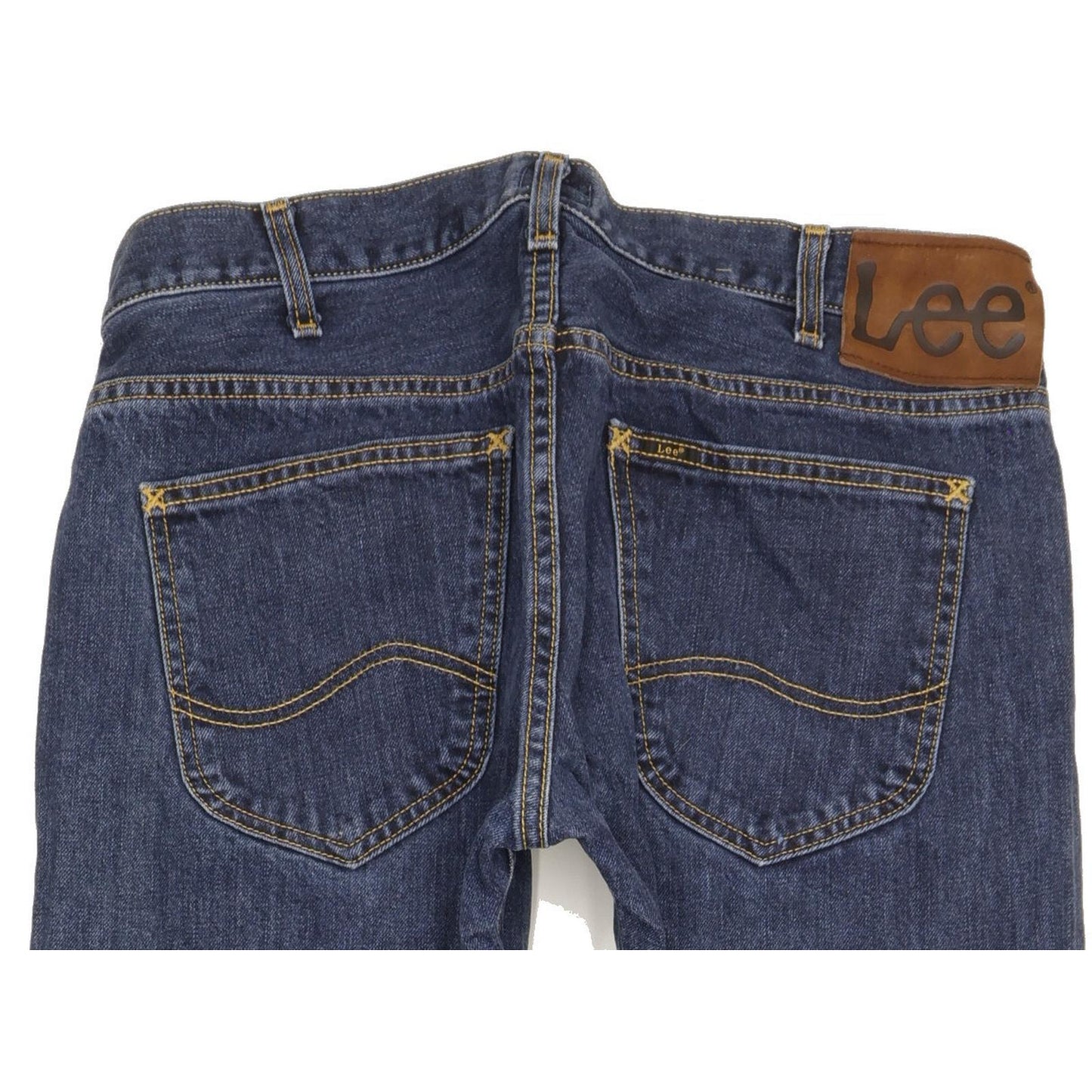 Lee Flint Men Blue Straight Regular Jeans W33 L34