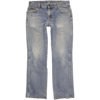 Wrangler Men Blue Bootcut Regular Jeans W33 L33