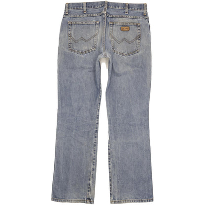 Wrangler Men Blue Bootcut Regular Jeans W33 L33